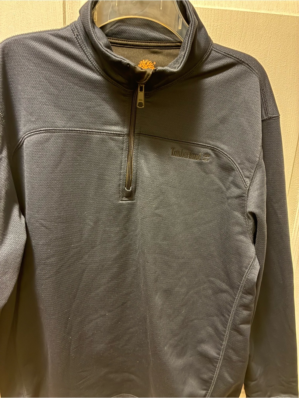 Timberland Men's Half-Zip Performance Pullover - Charcoal